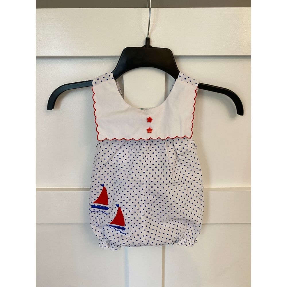 Vintage‎ nautical bubble outfit size 12m